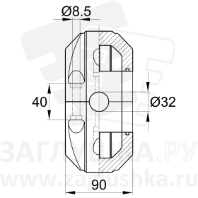 ХП80х80х34ЧС