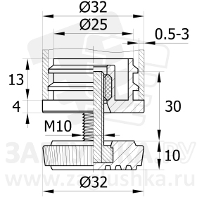 D32М10.D32x30